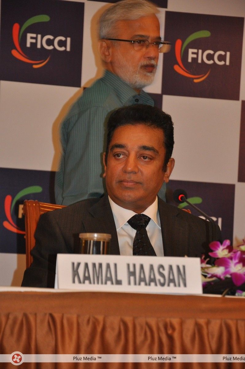 Kamal Haasan - Kamal Hassan at Federation of Indian Chambers of Commerce & Industry - Pictures | Picture 133385